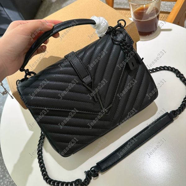 7a quality genuine leather designer bag luxury womens shoulder bags gold silver chains bags handbags crossbody bag totes messenger bag 24cm
7a quality genuine leather designer bag luxury womens shoulder bags gold silver chains bags handbags crossbody bag totes messenger bag 24cm