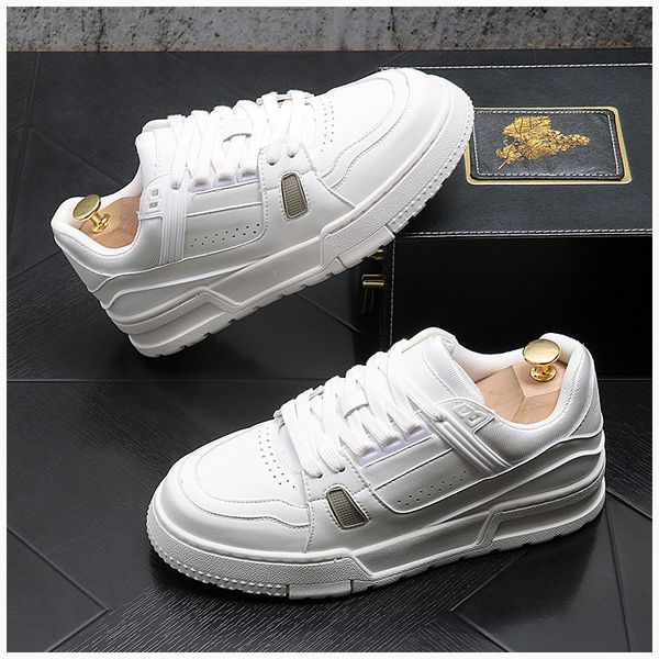 2024 new sneakers men platform running sports shoes white lace up mens casual vulcanize shoes chunky sneakers chaussure homme, Black
2024 new sneakers men platform running sports shoes white lace up mens casual vulcanize shoes chunky sneakers chaussure homme, Black