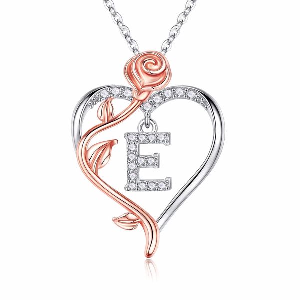 iefil rose heart necklaces gifts for women,925 sterling silver rose love heart initial letter pendant necklace jewelry mothers day valentine
iefil rose heart necklaces gifts for women,925 sterling silver rose love heart initial letter pendant necklace jewelry mothers day valentine