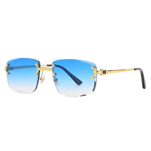 50% off wholesale of sunglasses retro rimless sunglasses men women metal frame square streetwear eyewear uv400 gradient blue color sun glass, White;black
50% off wholesale of sunglasses retro rimless sunglasses men women metal frame square streetwear eyewear uv400 gradient blue color sun glass, White;black