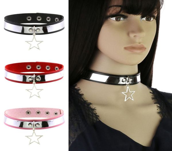 pentagram leather punk choker collar choker necklace neckband trend personality temperament collar clavicle necklace8452090, Golden;silver
pentagram leather punk choker collar choker necklace neckband trend personality temperament collar clavicle necklace8452090, Golden;silver
