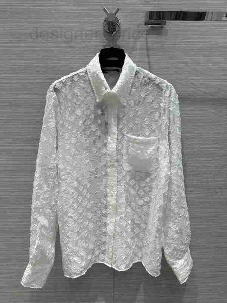women's blouses & shirts designer brand same style 2023 new summer autumn lapel neck long sleeves fashion luxury 044c, White
women's blouses & shirts designer brand same style 2023 new summer autumn lapel neck long sleeves fashion luxury 044c, White