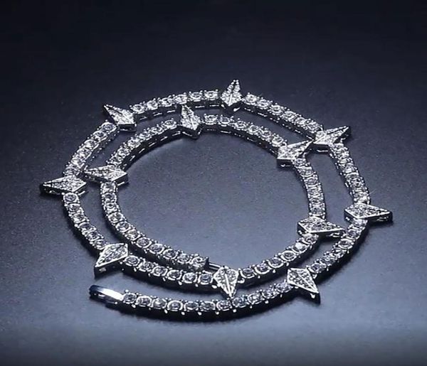 trendy cute iced out tennis chain for women men silver color choker necklaces pyramid geometric pendant rhinestone jewelry1841593, Black
trendy cute iced out tennis chain for women men silver color choker necklaces pyramid geometric pendant rhinestone jewelry1841593, Black