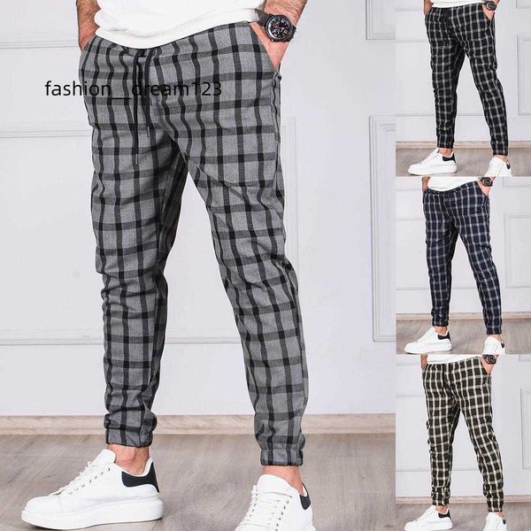 men's pants streetwear plaid striped elastic waist trousers jogging pants casual jogger sweatpants, Black
men's pants streetwear plaid striped elastic waist trousers jogging pants casual jogger sweatpants, Black