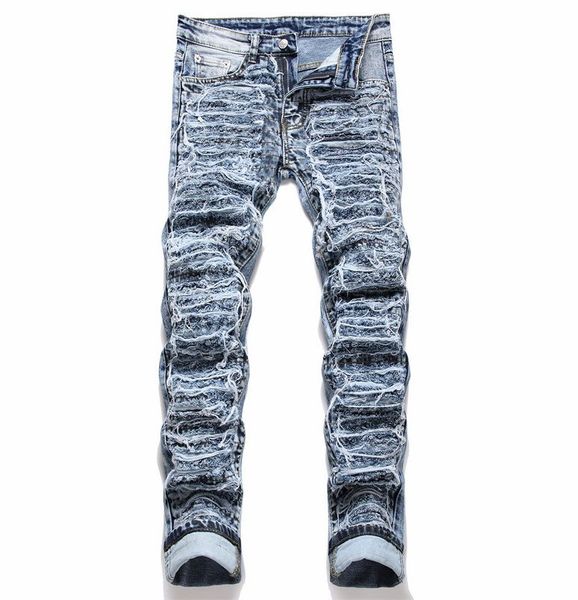 new designer mens jeans hip hop hole jeans montage patch straight pocket jeans fashion clothing plus size gzh3bp449, Blue
new designer mens jeans hip hop hole jeans montage patch straight pocket jeans fashion clothing plus size gzh3bp449, Blue