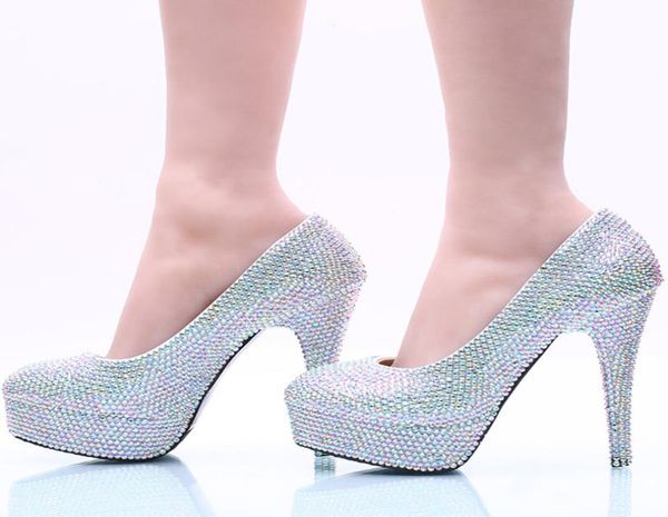 elegant silver ab color crystal wedding party shoes handmade bridal dress shoes birthday party high heels prom pumps plus size3652709, Black
elegant silver ab color crystal wedding party shoes handmade bridal dress shoes birthday party high heels prom pumps plus size3652709, Black