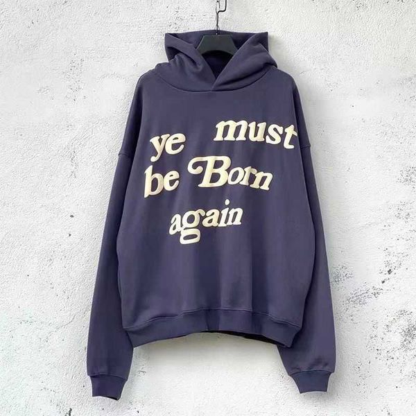 designer classic wests luxury mens hoodie cpfm kanyes ye must be born again printed womens couple sweatshirts vintage pullover sweater qf, Black
designer classic wests luxury mens hoodie cpfm kanyes ye must be born again printed womens couple sweatshirts vintage pullover sweater qf, Black