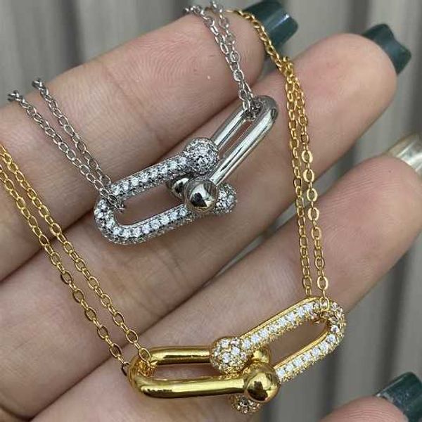 high version 2023 new tiffay floor same double ring u-shaped horseshoe necklace women's collar chain full sky star diamond pendant, Silver
high version 2023 new tiffay floor same double ring u-shaped horseshoe necklace women's collar chain full sky star diamond pendant, Silver