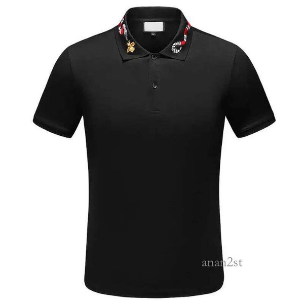 summer tee t-shirt for mens designer polo shirts high street embroidery garter snakes little bee print clothing men classic polos shirt, White;black
summer tee t-shirt for mens designer polo shirts high street embroidery garter snakes little bee print clothing men classic polos shirt, White;black