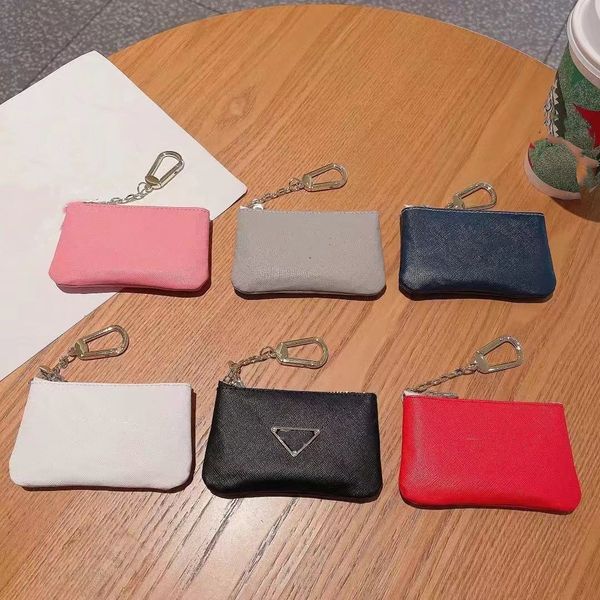 designer luxury men's and women's triangle key chain wallet zipper card bag suitable for business card holders wallet bag key ring, Silver
designer luxury men's and women's triangle key chain wallet zipper card bag suitable for business card holders wallet bag key ring, Silver
