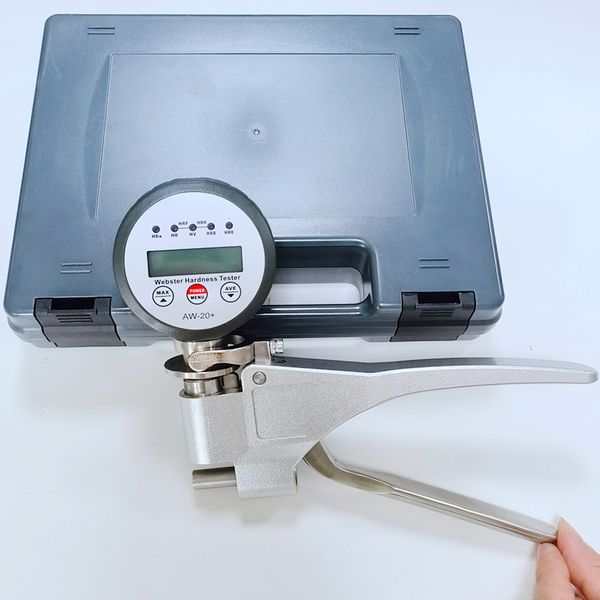 aw-20+ wechsler aluminum alloy hardness tester durometer hardometer wechsler hardness meter gauge with unit conversion function
aw-20+ wechsler aluminum alloy hardness tester durometer hardometer wechsler hardness meter gauge with unit conversion function
