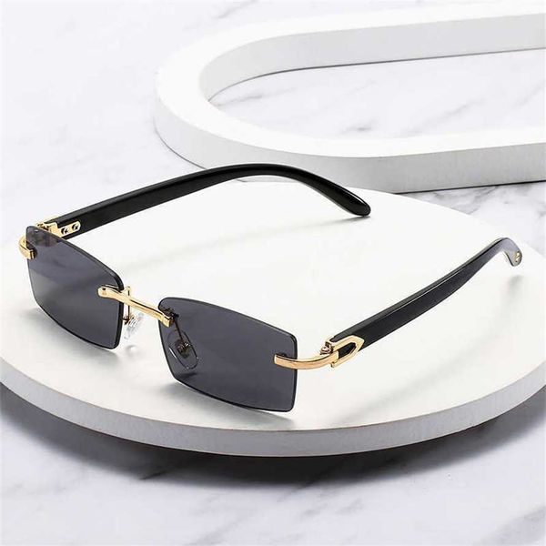 56% off wholesale of sunglasses small box women's frameless trimmed classic rectangular men's sunglasses, White;black
56% off wholesale of sunglasses small box women's frameless trimmed classic rectangular men's sunglasses, White;black