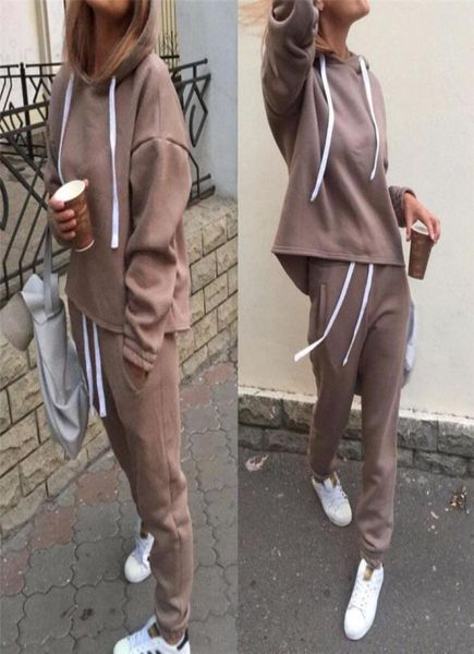 autumn tracksuit long sleeve thicken hooded sweatshirts casual set women clothing 2 piece set pants sporting suit female8397965, Gray
autumn tracksuit long sleeve thicken hooded sweatshirts casual set women clothing 2 piece set pants sporting suit female8397965, Gray