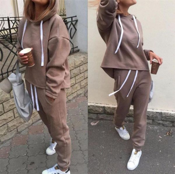 autumn tracksuit long sleeve thicken hooded sweatshirts casual set women clothing 2 piece set pants sporting suit female9837872, Gray
autumn tracksuit long sleeve thicken hooded sweatshirts casual set women clothing 2 piece set pants sporting suit female9837872, Gray