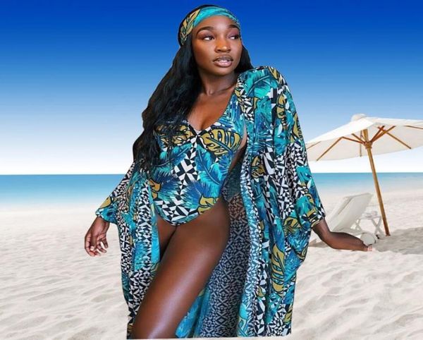 new summer women039s fashion print cape bikini two piece split swimsuit color6693017, White;black
new summer women039s fashion print cape bikini two piece split swimsuit color6693017, White;black