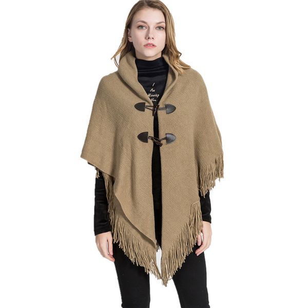 scarves design winter warm solid ponchos and capes for women oversized shawls wraps cashmere pashmina female bufanda 230729, Blue;gray
scarves design winter warm solid ponchos and capes for women oversized shawls wraps cashmere pashmina female bufanda 230729, Blue;gray