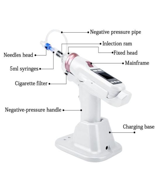 ez vacuum mesotherapy meso gun replacement needle tube and filter 5 pins or 9 pins mesotherapy injection syringe ez gun3036614, Black;white
ez vacuum mesotherapy meso gun replacement needle tube and filter 5 pins or 9 pins mesotherapy injection syringe ez gun3036614, Black;white