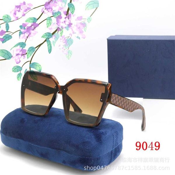 50% off wholesale of new large frame for men and women's fashionable glasses versatile internet red sunglasses 9049, White;black
50% off wholesale of new large frame for men and women's fashionable glasses versatile internet red sunglasses 9049, White;black