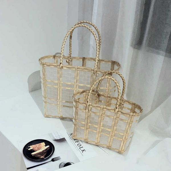 totes summer transparent jelly women's handbag and wallet women's handbag waterproof pvc basket large capacity beach shopping bags
totes summer transparent jelly women's handbag and wallet women's handbag waterproof pvc basket large capacity beach shopping bags