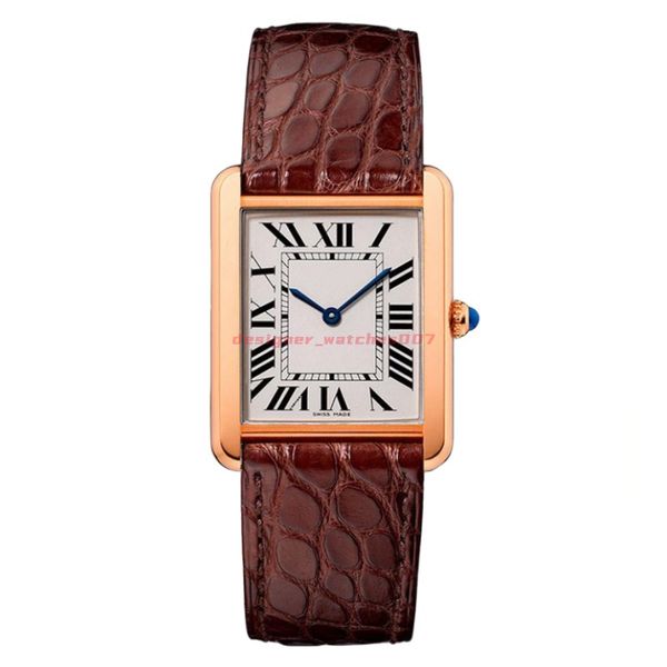 womens watches new tank series fashion casual 27mm 24mm real leather quartz montres ultra thin lady wristwatches rectangle watch woman watch, Slivery;brown
womens watches new tank series fashion casual 27mm 24mm real leather quartz montres ultra thin lady wristwatches rectangle watch woman watch, Slivery;brown