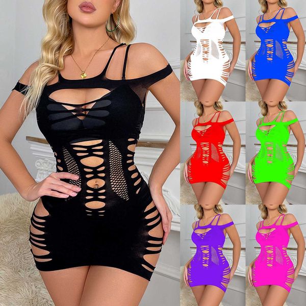 skirt body stocking lingerie for women fishnet mini dresses hollow out mesh erotic baby dolls dress female lenceria 230717, Red;black
skirt body stocking lingerie for women fishnet mini dresses hollow out mesh erotic baby dolls dress female lenceria 230717, Red;black