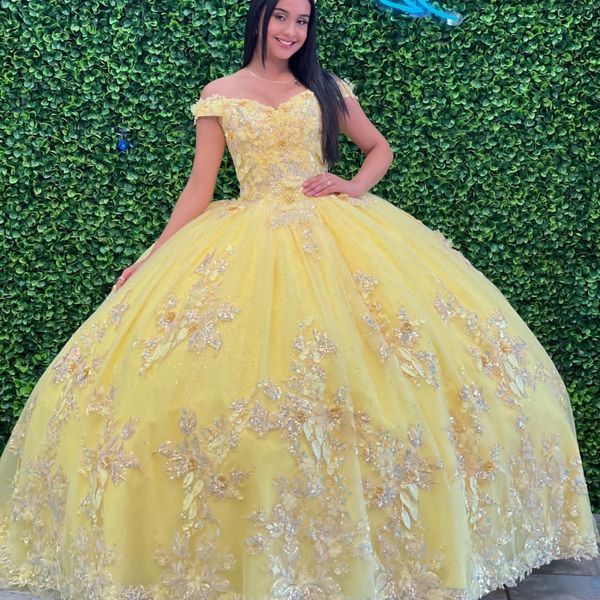 luxury yellow shiny quinceanera dresses beading princess ball gown 15 year old girls 3dflower appliques vestidos de 15 anos, Blue;red
luxury yellow shiny quinceanera dresses beading princess ball gown 15 year old girls 3dflower appliques vestidos de 15 anos, Blue;red