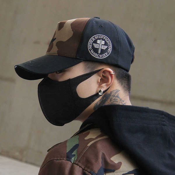 chieftain hard camouflage baseball cap military fans outdoor fishing male fashion versatile high sun hat breathable, Blue;gray
chieftain hard camouflage baseball cap military fans outdoor fishing male fashion versatile high sun hat breathable, Blue;gray
