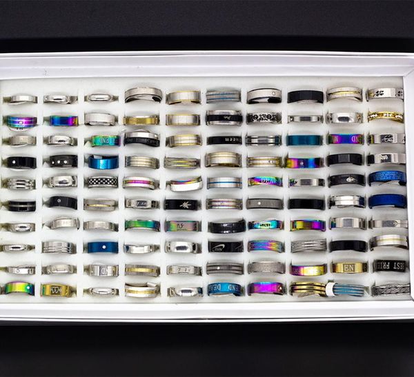 whole lots bulk 50pcs women rings set stainless steel gold silver couple black ring men jewelry gift wedding band party dropsh4957143
whole lots bulk 50pcs women rings set stainless steel gold silver couple black ring men jewelry gift wedding band party dropsh4957143