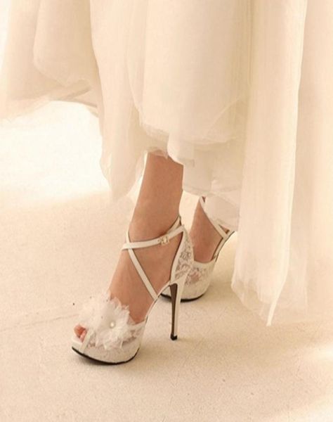 white lace ankle straps wedding shoes handcraft applique women bridal pumps evening party platforms heels sandals prom shoes3583949, Black
white lace ankle straps wedding shoes handcraft applique women bridal pumps evening party platforms heels sandals prom shoes3583949, Black