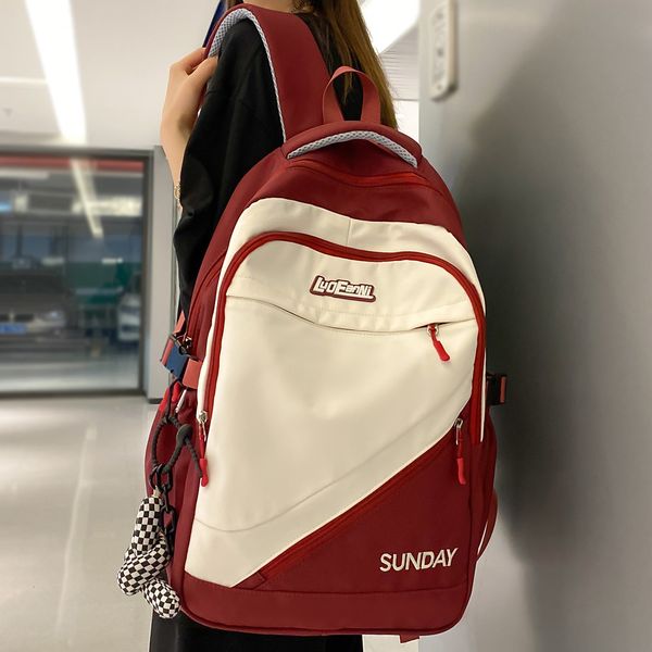 school bags fashion female travel high capacity book bag lady waterproof lapgirl nylon trendy schoolbag cute women college backpack cool 230
school bags fashion female travel high capacity book bag lady waterproof lapgirl nylon trendy schoolbag cute women college backpack cool 230