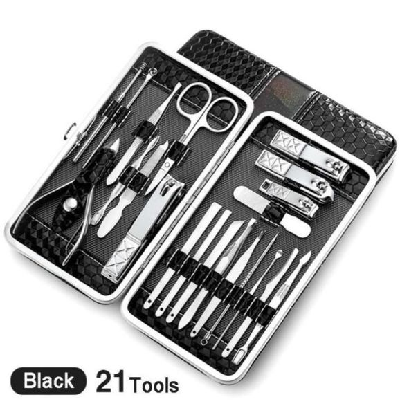 21 in 1 stainless steel manicure set professional nail clipper kit of pedicure tools nails toe clipper box for toe finger care72018792637
21 in 1 stainless steel manicure set professional nail clipper kit of pedicure tools nails toe clipper box for toe finger care72018792637