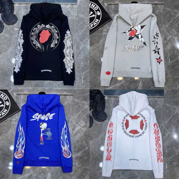 fashion men's luxury jackets hoodies brand ch sweatshirts designers zipper hooded sweater men women casual pullover sanskrit horseshoe, Black;brown
fashion men's luxury jackets hoodies brand ch sweatshirts designers zipper hooded sweater men women casual pullover sanskrit horseshoe, Black;brown
