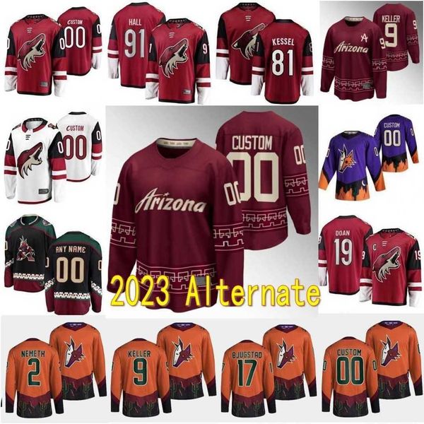 clayton keller 2023 desert night alternate hockey nick ritchie logan cooley zack kassian jakob chychrun shane doan roenick schmaltz gostisbe, Black;red
clayton keller 2023 desert night alternate hockey nick ritchie logan cooley zack kassian jakob chychrun shane doan roenick schmaltz gostisbe, Black;red
