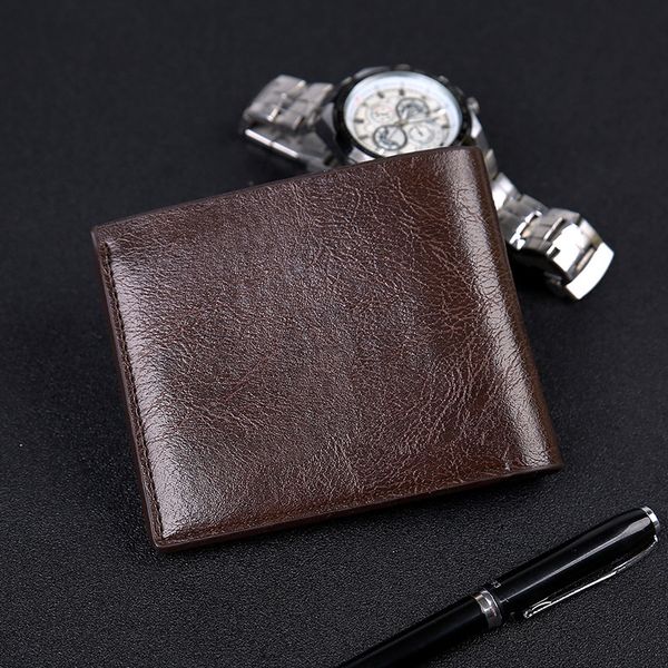popular men's gifts new fashion sandwich wallet classic short style 20% off multi card wallet, Black
popular men's gifts new fashion sandwich wallet classic short style 20% off multi card wallet, Black