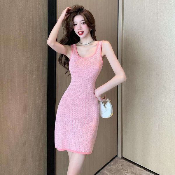 pure desire tight fitting dress womens summer pink slim waist slimming short skirt, Black;gray
pure desire tight fitting dress womens summer pink slim waist slimming short skirt, Black;gray