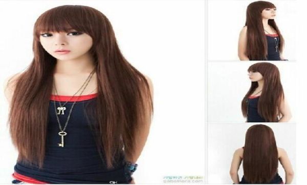100 real hair new naturally light brown long straight hair really hair wigs7517505, Black
100 real hair new naturally light brown long straight hair really hair wigs7517505, Black