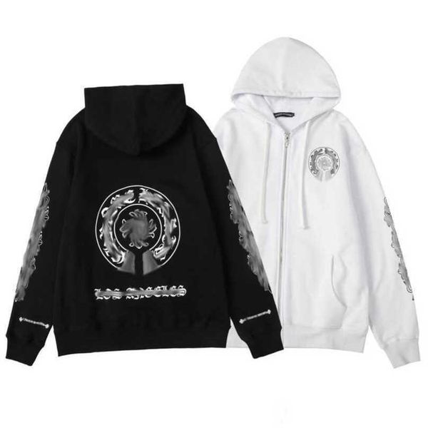 men's luxury fashion sweatshirts jackets brand ch hoodies zipper hooded men women designers sanskrit horseshoe cross pullover sweater h, Black
men's luxury fashion sweatshirts jackets brand ch hoodies zipper hooded men women designers sanskrit horseshoe cross pullover sweater h, Black