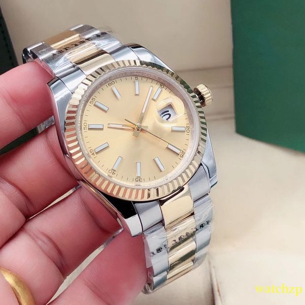 luxury designer classic fashion automatic mechanical watch size 36mm/41mm sapphire glass waterproof function, Slivery;golden
luxury designer classic fashion automatic mechanical watch size 36mm/41mm sapphire glass waterproof function, Slivery;golden