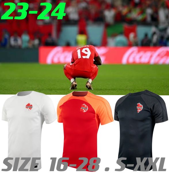 2023 2024 canada soccer jerseys davies national team home away 22 23 24 osorio latest david larin cavallini laryea millar hoilett men women, Black
2023 2024 canada soccer jerseys davies national team home away 22 23 24 osorio latest david larin cavallini laryea millar hoilett men women, Black