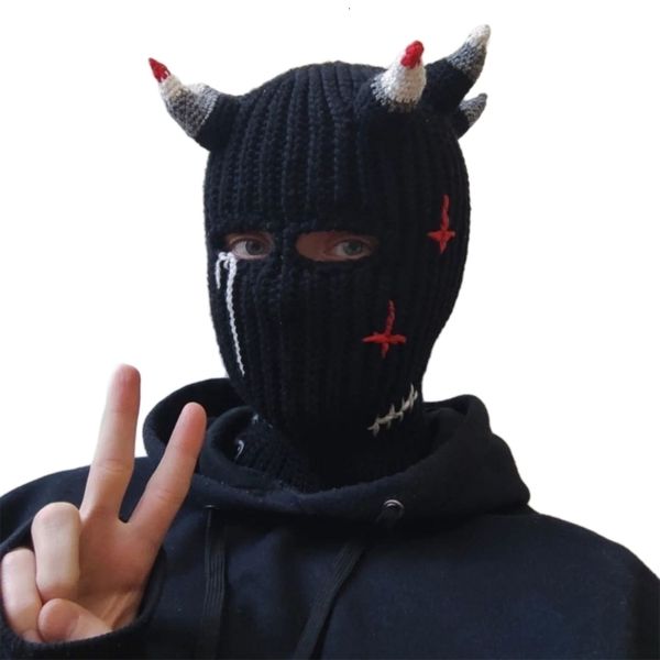beanie skull caps windproof full face mask woolen hat beanies warm horns knitted outdoor in cold weather balaclava for drop 230729, Blue;gray
beanie skull caps windproof full face mask woolen hat beanies warm horns knitted outdoor in cold weather balaclava for drop 230729, Blue;gray