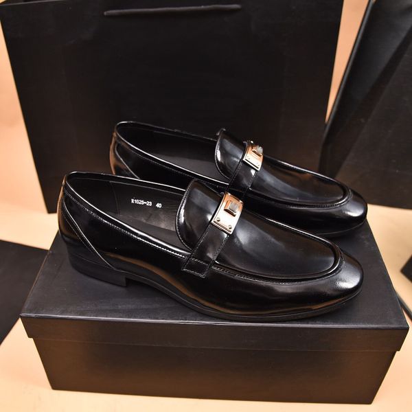 2023 men's dress shoes genuine leather business office flats male brand designer classic wedding party loafers size 38-45, Black
2023 men's dress shoes genuine leather business office flats male brand designer classic wedding party loafers size 38-45, Black