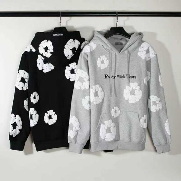 23ss luxury men's hoodies sweatshirts falection mens readymade denim tears printed hoodie sweatshirt men pullover yh, Black
23ss luxury men's hoodies sweatshirts falection mens readymade denim tears printed hoodie sweatshirt men pullover yh, Black