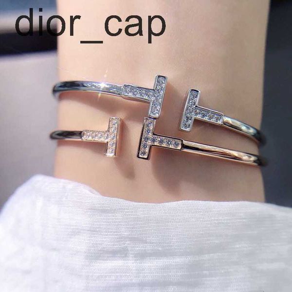 korean version double t letter opening micro diamond bracelet unique design bracelets jewelry accessories xb068, Black
korean version double t letter opening micro diamond bracelet unique design bracelets jewelry accessories xb068, Black