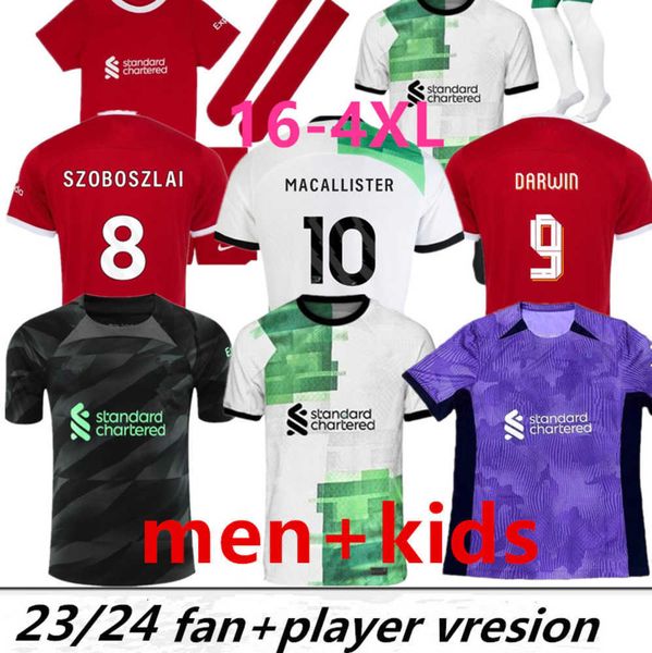 s-4xl 23/24 soccer jerseys fan player version gakpo darwin 2023 luis diaz alexander arnold football kit mac allister szoboszlai kids uniform, Gray
s-4xl 23/24 soccer jerseys fan player version gakpo darwin 2023 luis diaz alexander arnold football kit mac allister szoboszlai kids uniform, Gray
