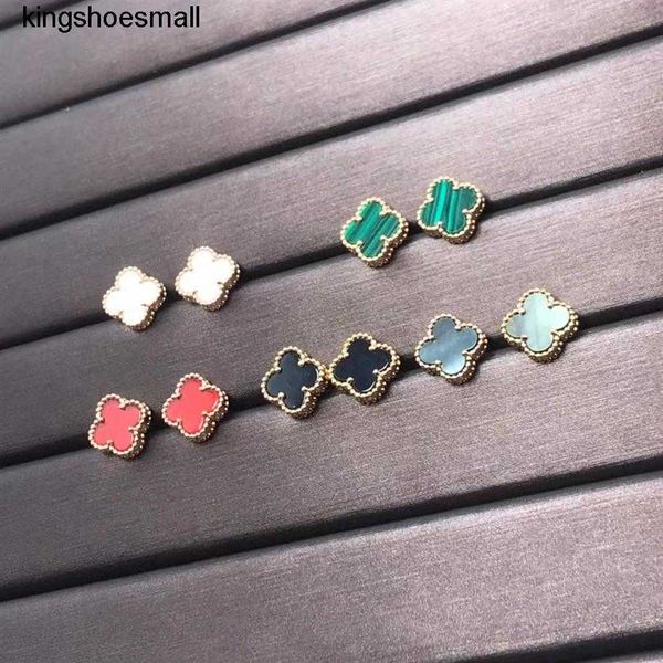 brand van mini clover earrings stud mother of pearl 18k gold elegant women earring jewelry gift218g, Golden;silver
brand van mini clover earrings stud mother of pearl 18k gold elegant women earring jewelry gift218g, Golden;silver