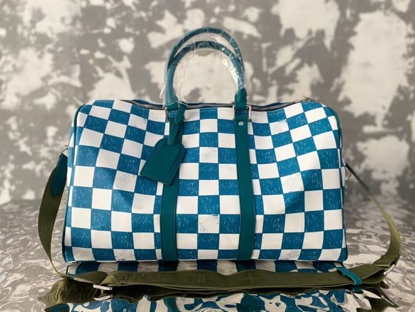keepall 50 travel bag luxury duffel bags blue checker handbags designer luggage bag mens fitness yoga bag women shoulder bags totes crossbod
keepall 50 travel bag luxury duffel bags blue checker handbags designer luggage bag mens fitness yoga bag women shoulder bags totes crossbod
