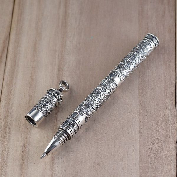 keychains lanyards bocai real s925 silver vintage thai pen men's gift study calligraphy writing auspicious 230729
keychains lanyards bocai real s925 silver vintage thai pen men's gift study calligraphy writing auspicious 230729