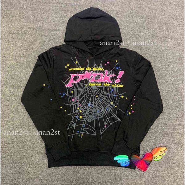 2022 red sp5der 555555 hoodie men women angel number puff pastry printing graphic spider web sweatshirts t220721c, Black
2022 red sp5der 555555 hoodie men women angel number puff pastry printing graphic spider web sweatshirts t220721c, Black