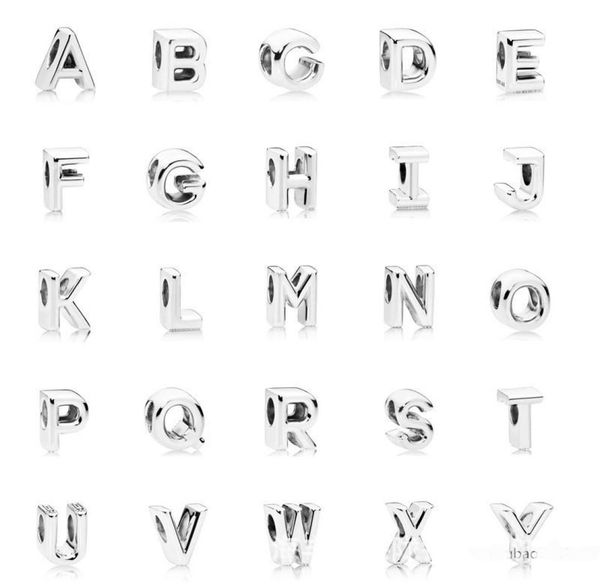 authentic 925 sterling silver fits pandora bracelet beads english letter charms for european charm chain necklace fashion diy jewelry5704046, Black
authentic 925 sterling silver fits pandora bracelet beads english letter charms for european charm chain necklace fashion diy jewelry5704046, Black