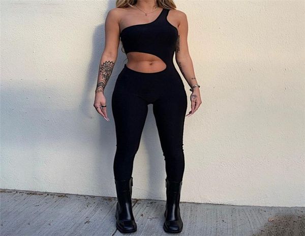 cut out one shoulder sporty jumpsuits for women sleeveless active wear skinny outfits one piece casual black jumpsuit8774596, Black;white
cut out one shoulder sporty jumpsuits for women sleeveless active wear skinny outfits one piece casual black jumpsuit8774596, Black;white